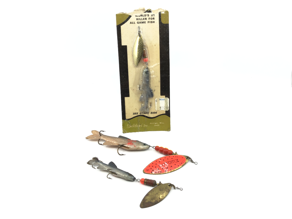 Lot of Three Vintage Mepps Spinners Comet Minnows – My Bait Shop, LLC
