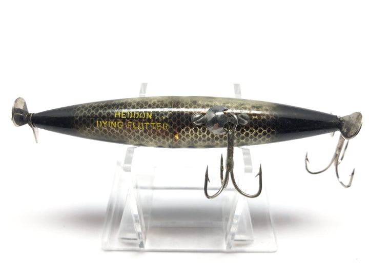Heddon Dying Flutter Black Silver Color