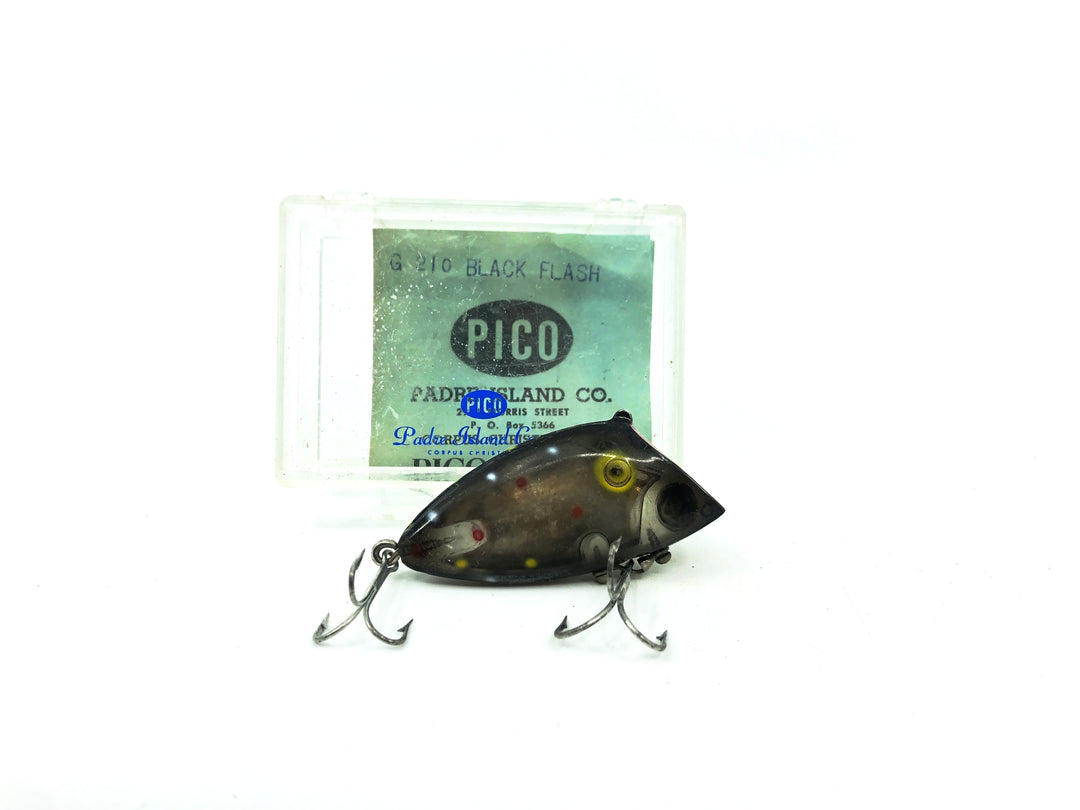 PICO Perch New with Box and Paperwork, 210 Black Flash Dots Color