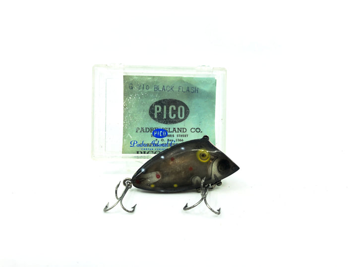 PICO Perch New with Box and Paperwork, 210 Black Flash Dots Color