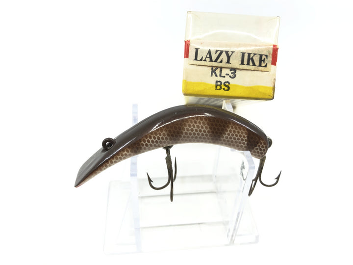 Lazy Ike KL-3 BS Brown Scale Color with Rattle Ike Cover Up Box