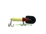 Wooden Diving Musky Bait Red/White Color