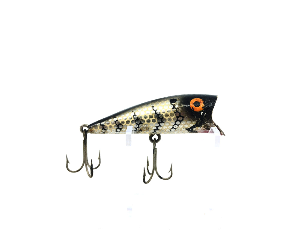 Bomber Popper Color #82 Black Back