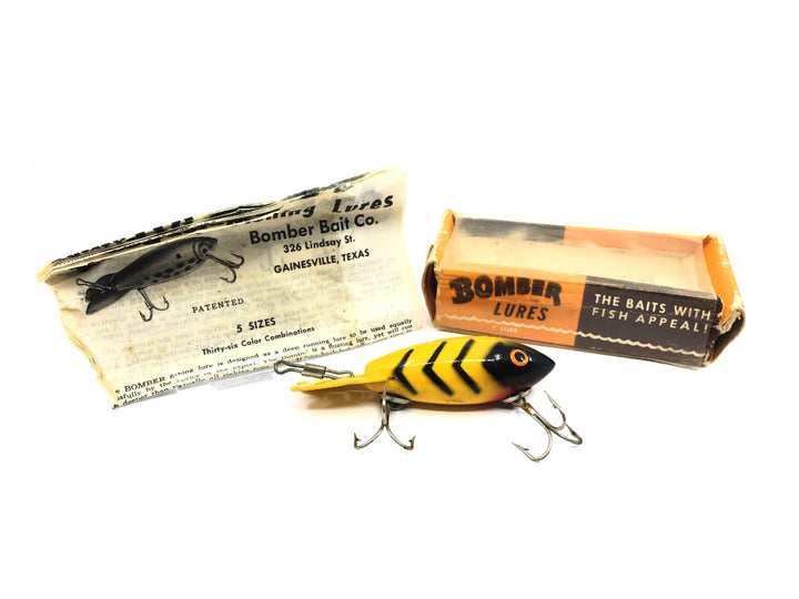 Bomber 320 Yellow/Black Ribs with Box