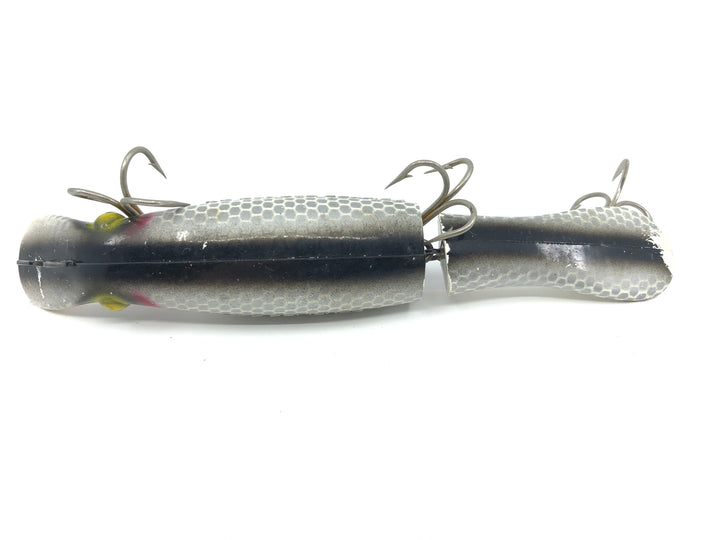 Drifter Tackle The Believer 8" Jointed Musky Lure Color White Scale