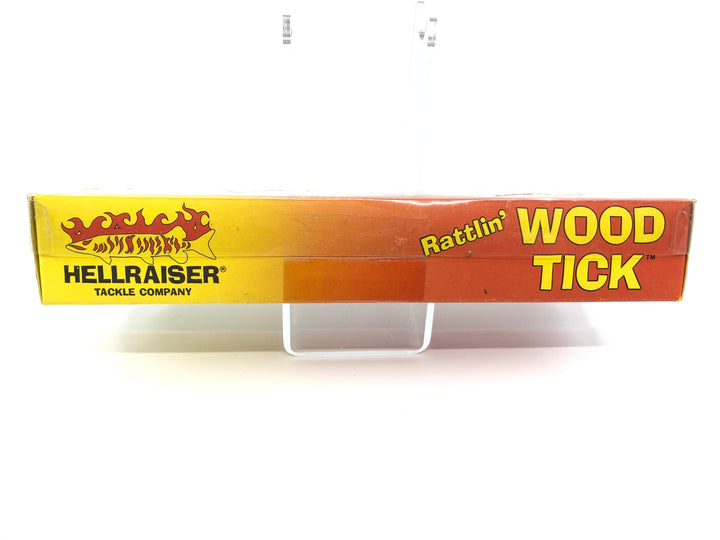 Hellraiser Wood Tick Musky Lure 7" Super Shad Color New in Box Old Stock
