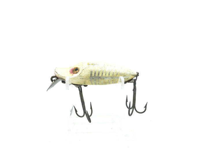 Heddon River Runt Spook Sinker 9110 XRW White Shore Color