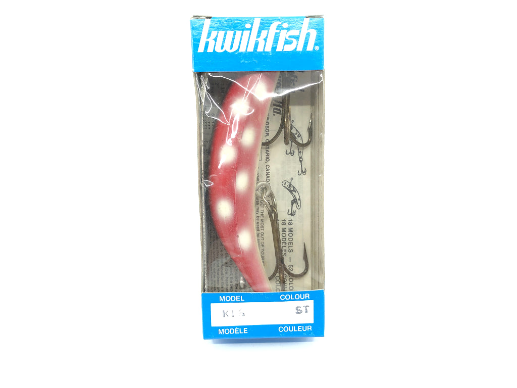 Kwikfish K16 ST Strawberry Color New in Box Old Stock