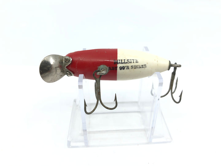 Millsite Baby 99'R Sinker Red and White Color