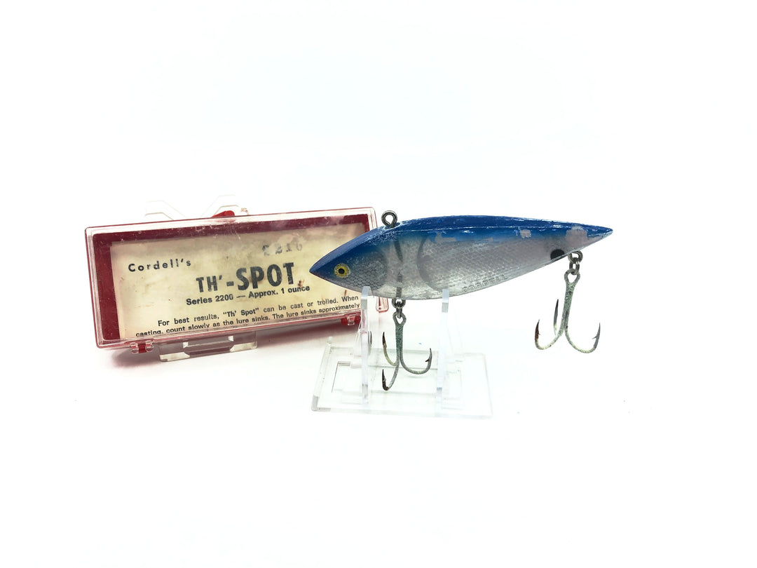 Cotton Cordell Spot 2210 Series, Blue Back/Silver Scale Color New in Box