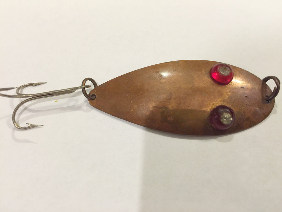 Paul Bunyan Flasheye Spoon Copper color.