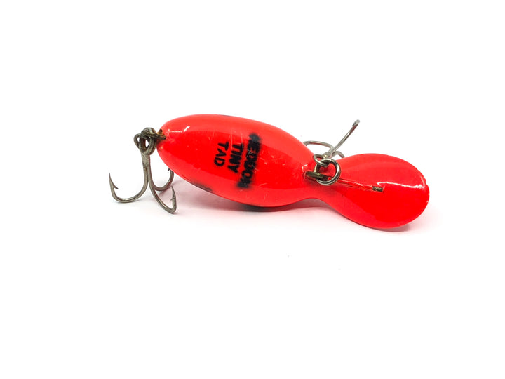 Heddon Tiny Tad Orange with Black Dots
