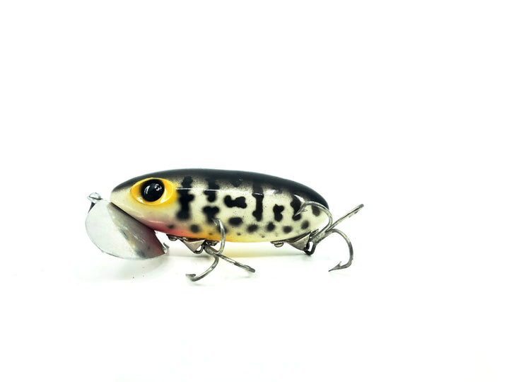 Arbogast Jitterbug Coachdog Color, Flat-Eyed Model