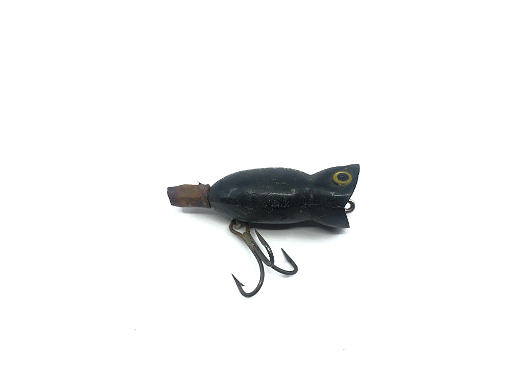 Arbogast Black Mini Hula Popper