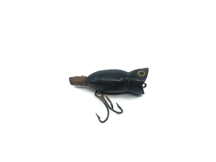 Arbogast Black Mini Hula Popper