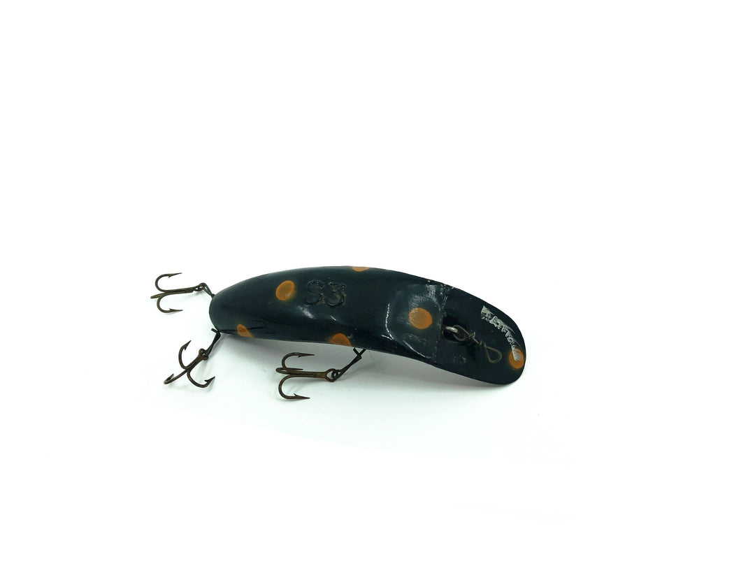 Helin Flatfish S3 Black with Orange Dots Color