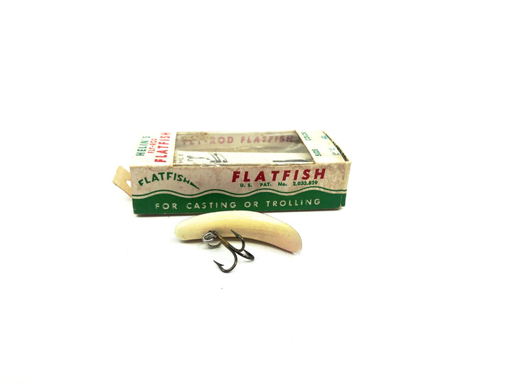 Helin Fly-Rod Flatfish F5 WR White Red Color New in Box.