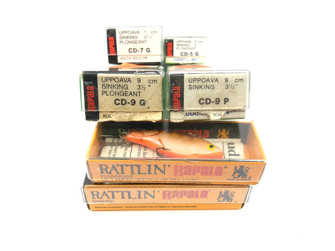 Lot of Rapala Lures in Boxes