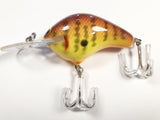 Bagley B in DC9 Color Dark Crayfish on Chartreuse 