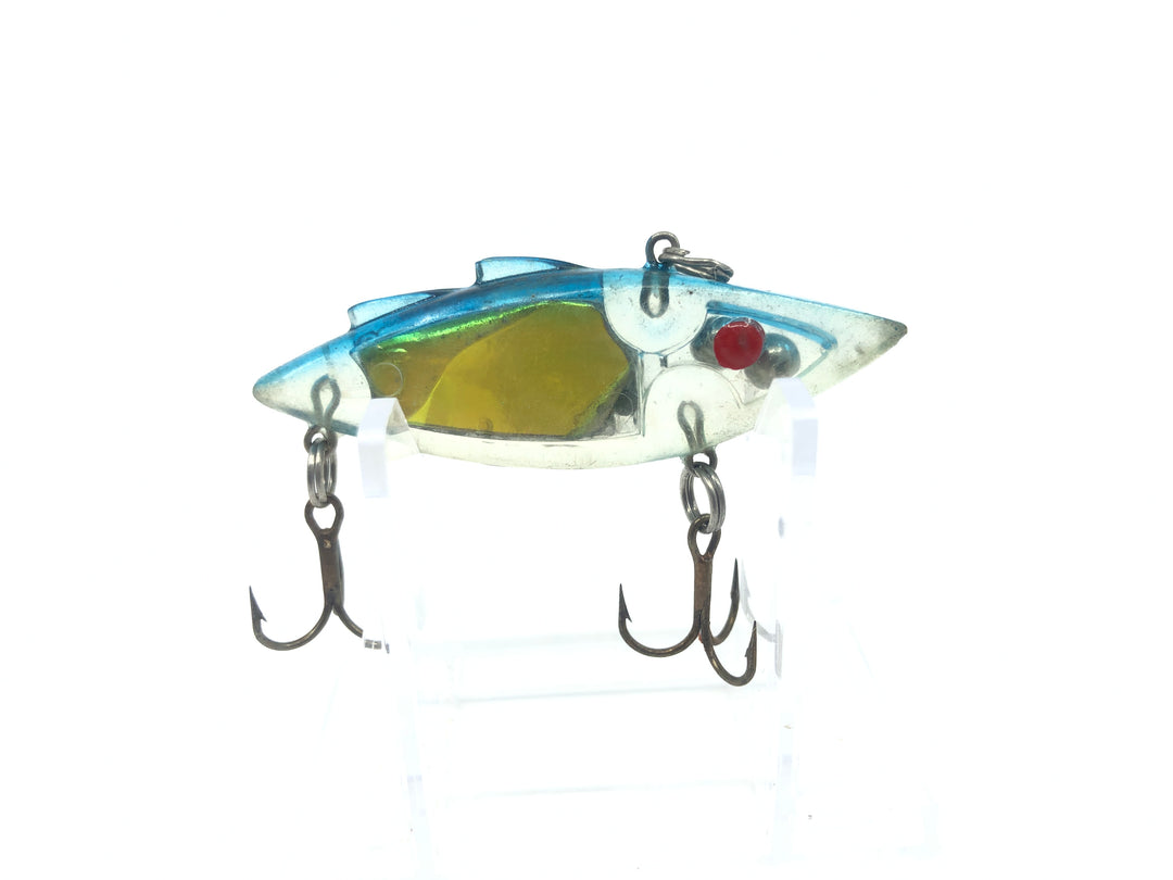 Rat-L-Trap Type Lure Transparent Blue Color