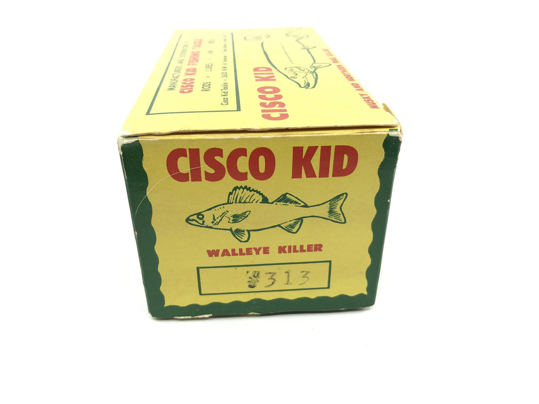 Vintage Cisco Kid Walleye Killer 313 Dealer Box of Twelve Lures