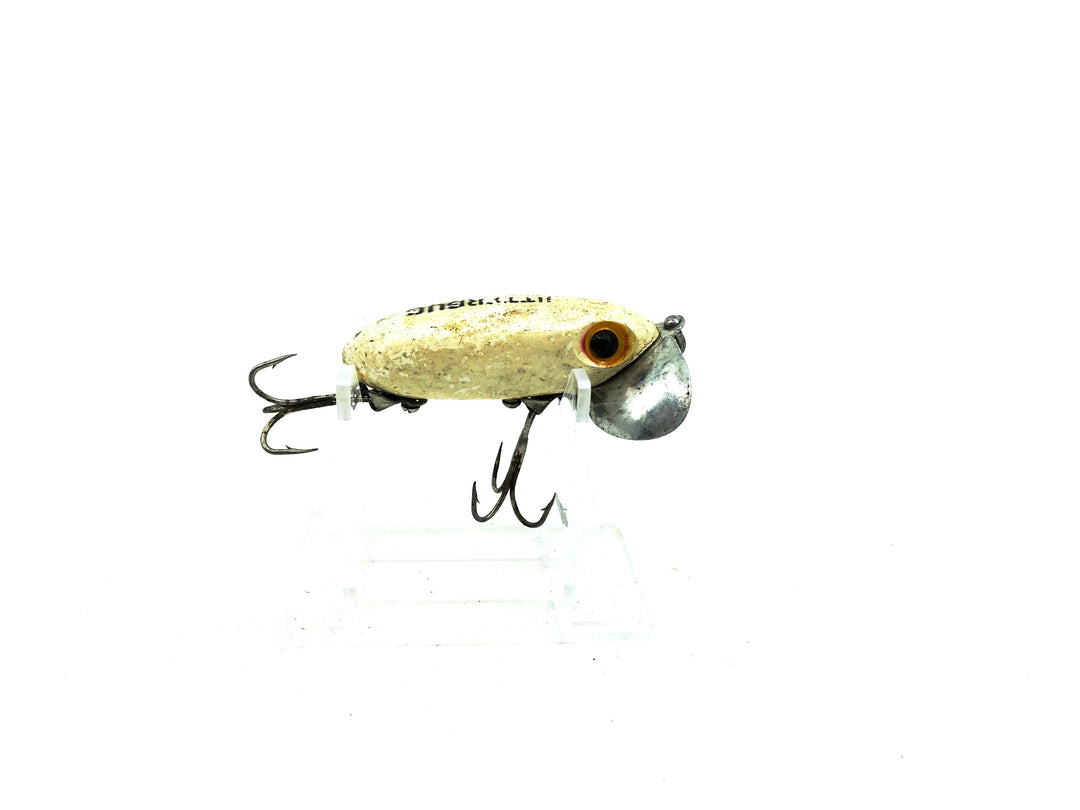 Arbogast Jitterbug 3/8oz Pearl Color, Vintage Bugged-Eyed Model