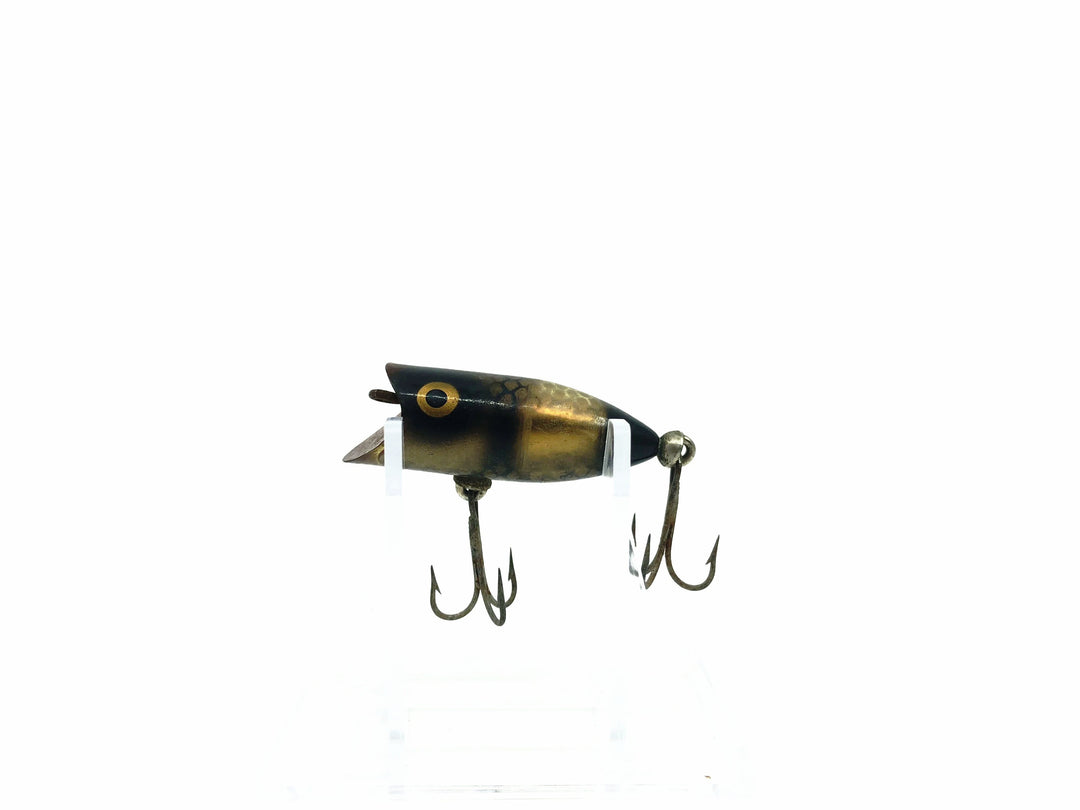 Heddon Tiny Lucky 13 FF+GB Fish Flash, Gold Reflector, Black Scale Color