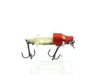 Heddon River Runt Spook Floater Red Head White Body Color