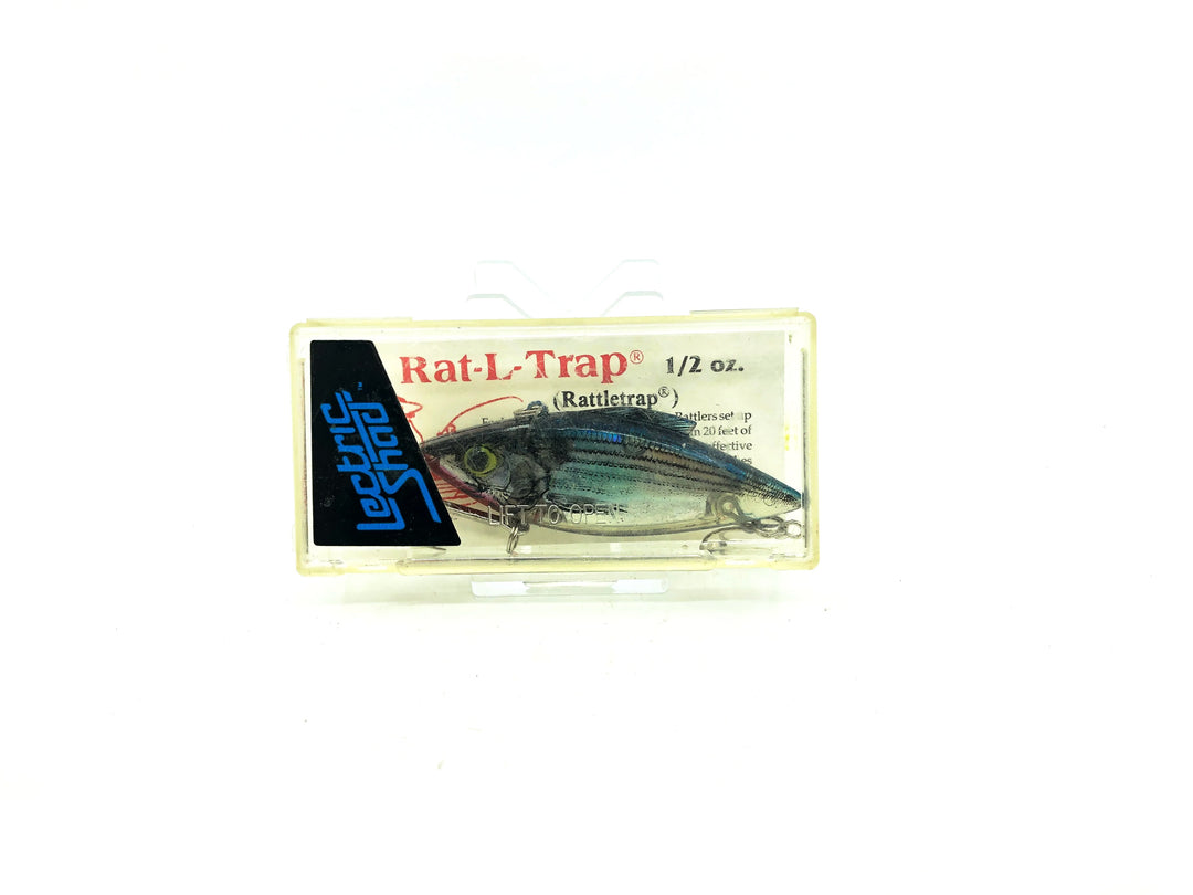 Bill Lewis Classics Rat-L-Trap L1 Lectric Silver Color 1/2 oz with Box Old Stock