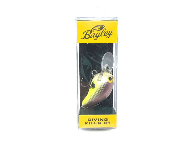 Bagley Diving Kill'r B1 DKB1-SS Sexy Shad Color New in Box OLD STOCK2
