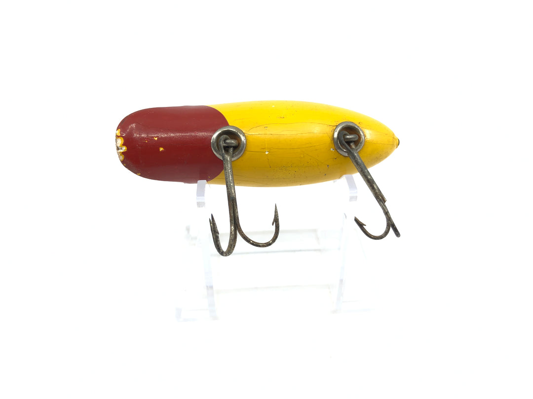Carter's Best Ever Vintage Wooden Lure Yellow and Red