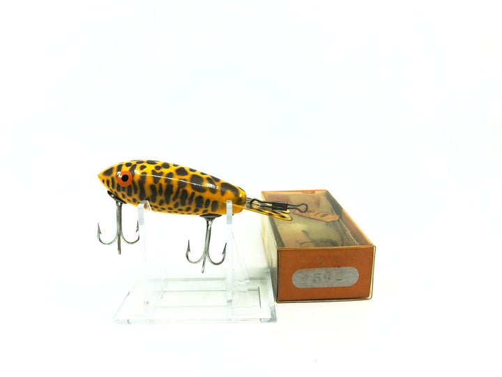 Bomber Wooden 400 Series Color #59 Yellow Coach Dog with Box