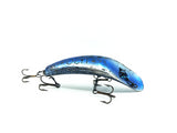 Helin Flatfish U20 COHO Silver Plate Blue Scale