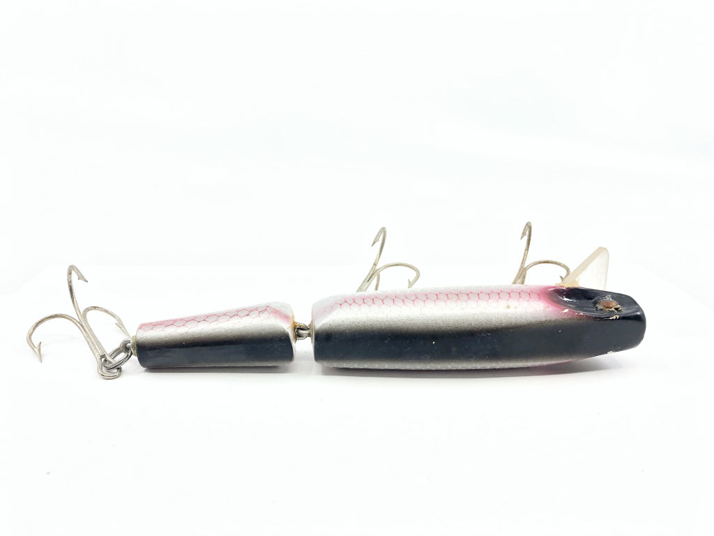 Wiley Jointed 6 1/2" Musky King Jr. in Silver Shiner Color