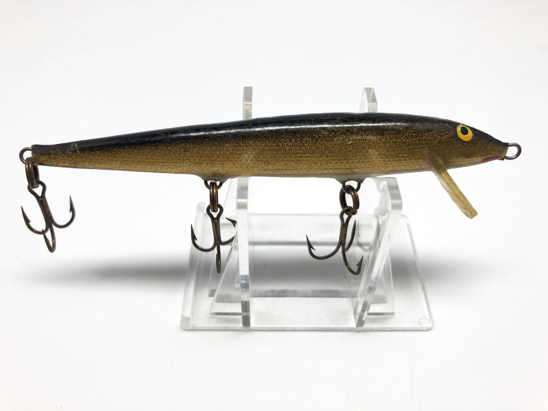 Rapala Floating Minnow Black Back Gold Sides
