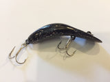 Heddon Tadpolly Clatter Tad Black Silver Glitter