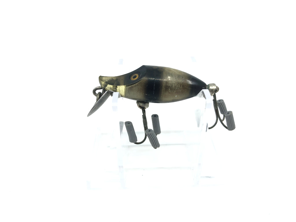 Heddon Tiny River Runt 350 Fish Flash 9010FF-SB Gold Reflector Black Scale
