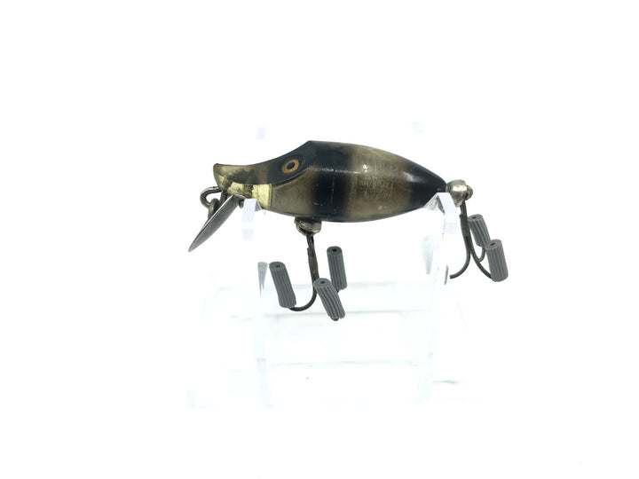Heddon Tiny River Runt 350 Fish Flash 9010FF-SB Gold Reflector Black Scale