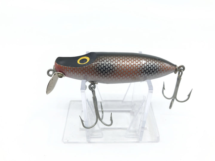Millsite Runt Lure Red and Black Scale Color
