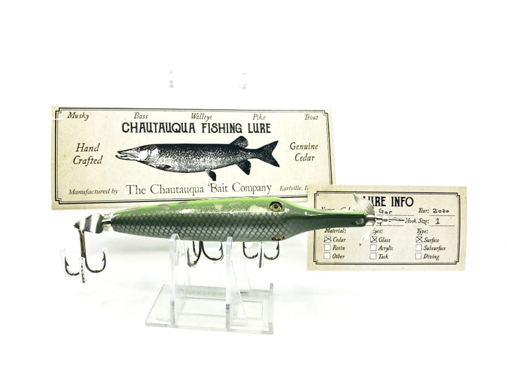 Chautauqua Custom Classic Topwater Gar in Spotted Gar 2020 Color