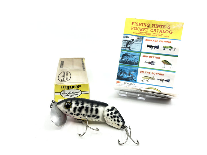 Arbogast Jointed Jitterbug Coachdog Color with Box and Paperwork