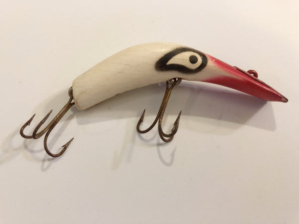 Kautzky Lazy Ike - 3 Red and White Wooden – My Bait Shop, LLC
