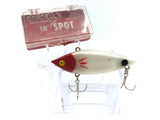 Cordell Th' Spot Lure with Box New Old Stock Red and White
