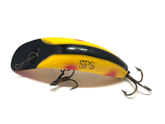 Helin Flatfish SPS Yellow with Black Stripe 
