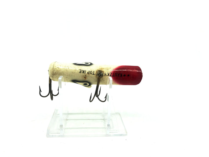 Kautzky Lazy Ike Wooden Top Ike Red/White Color