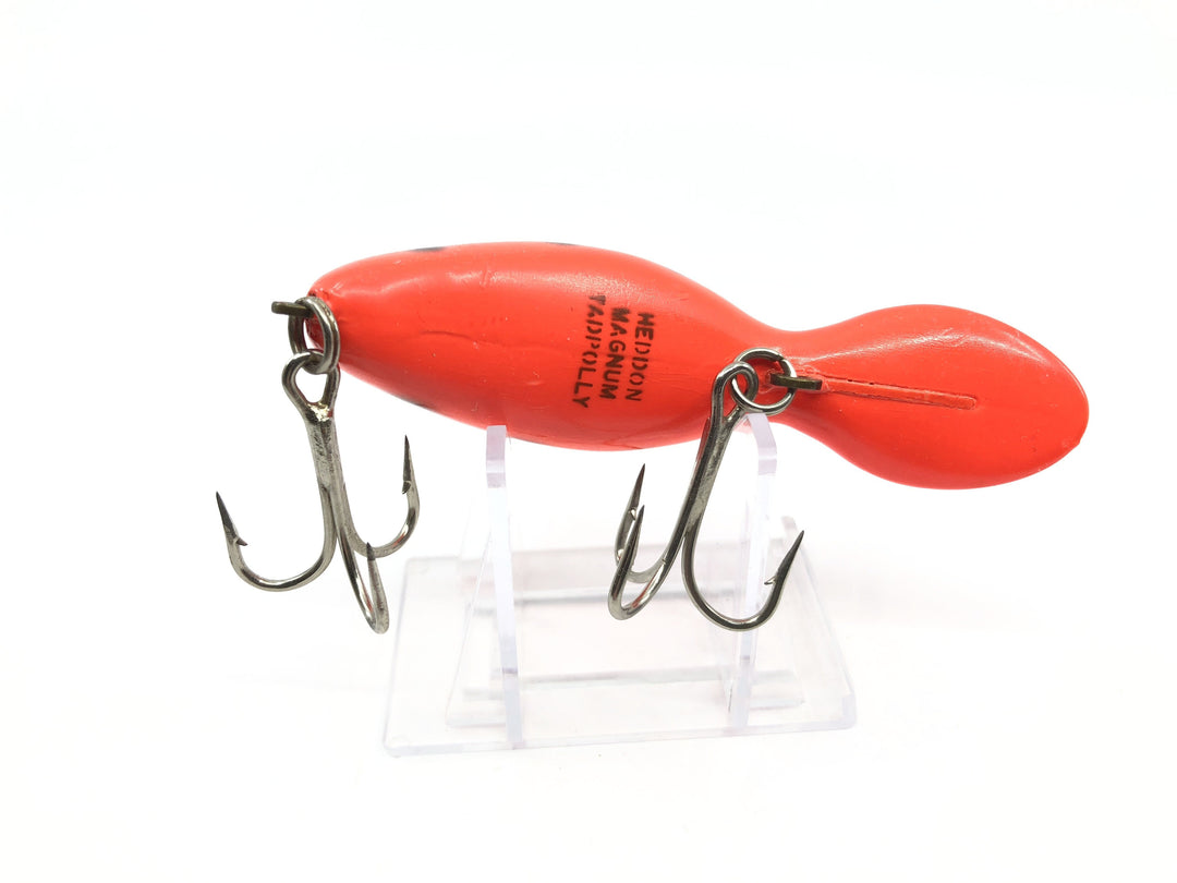 Heddon Magnum Tadpolly Orange with Black Spots Color