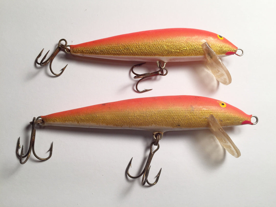 Rapala Countdowns Vintage Orange Gold Color