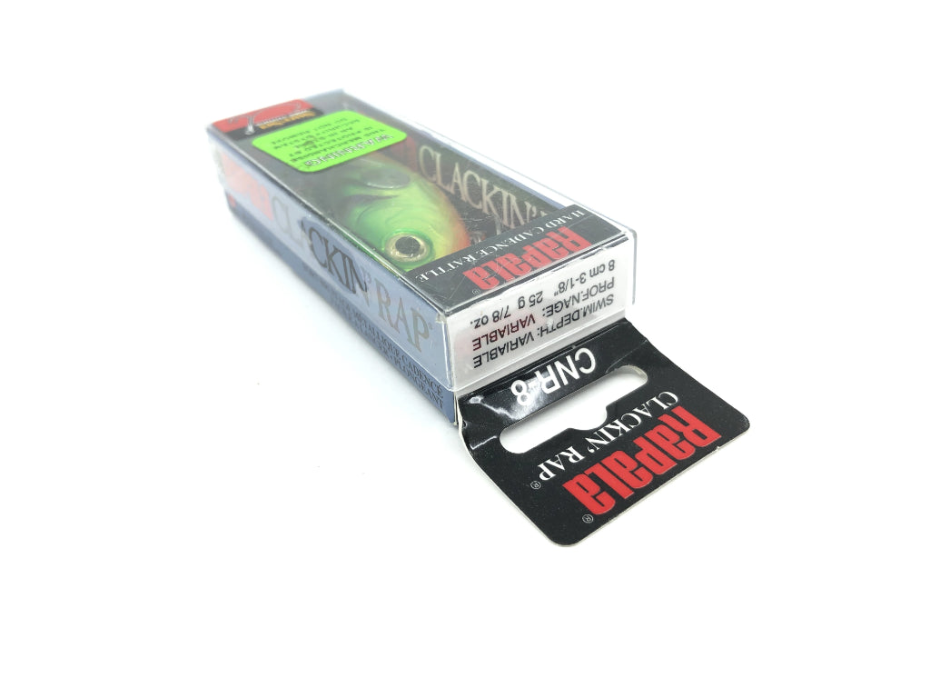 Rapala Clackin' Rap CNR-8 FT Firetiger Color New in Box Old Stock
