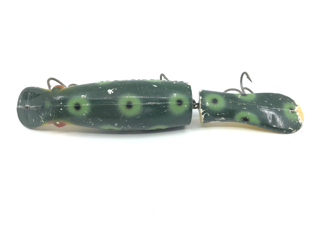 Drifter Tackle The Believer 8" Jointed Musky Lure Color 01 Dark Frog