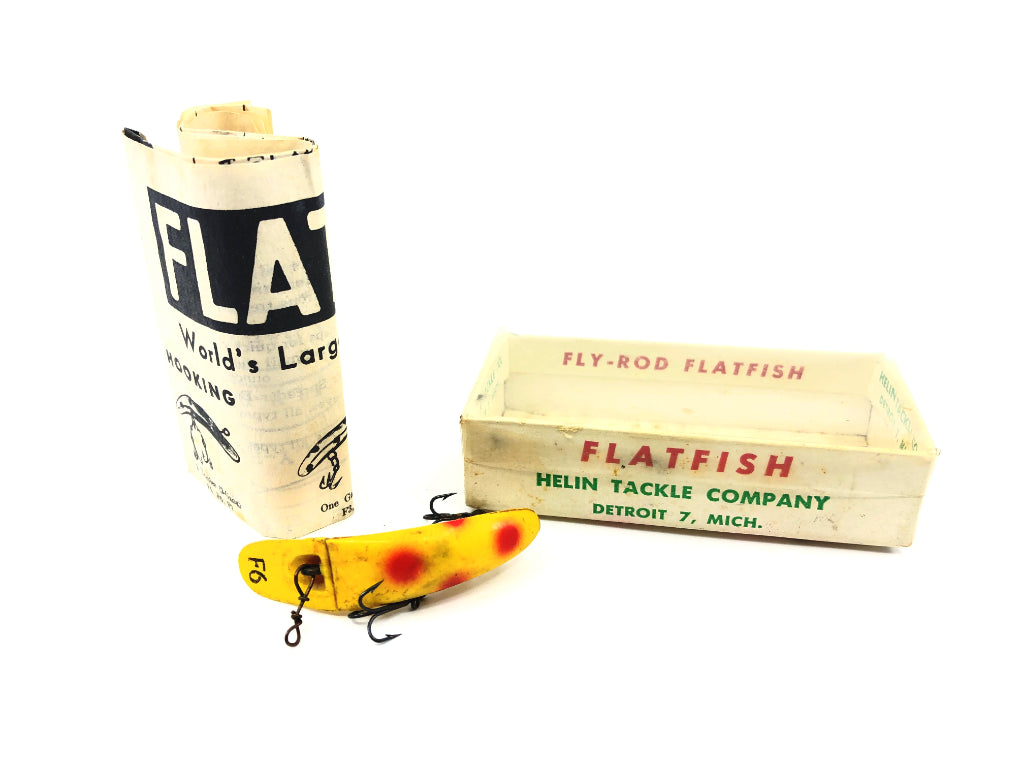 Helin Flatfish F6 Yellow in F6 Frog Box
